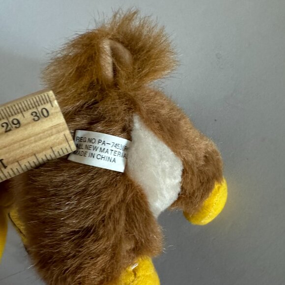 Vtg Pizzazz King Plush Vulture Brown Tan Stuffed animal RARE - Picture 10 of 13